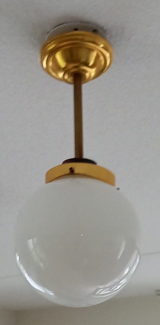 Lámpara colgante Art Déco vintage