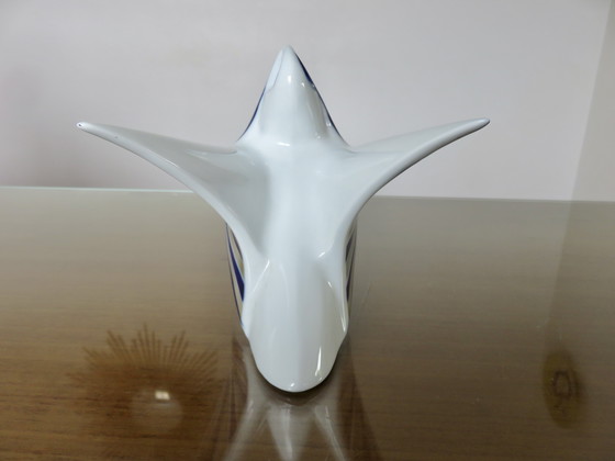 Image 1 of Paloma "sargadelos" in ceramica, colomba, Spagna, anni '70 '80