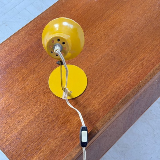 Image 1 of Szarvasi Small Steel Table Lamp, 1960s – Original Condition