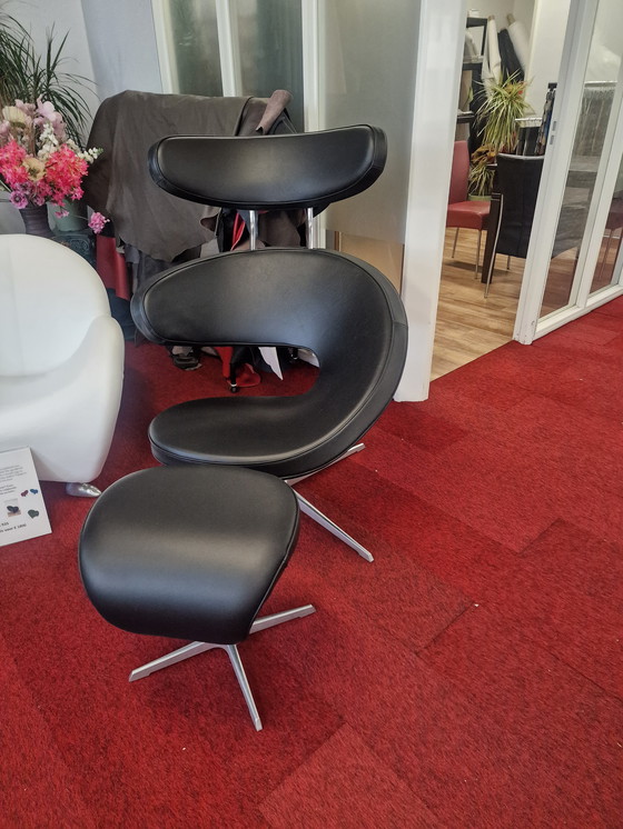 Image 1 of Stokke varier peel fauteuil en voetenbank