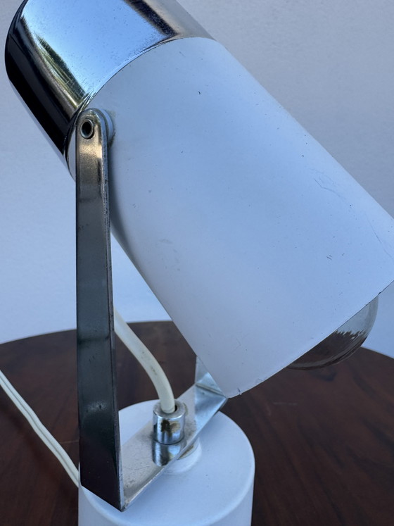 Small Space Age Lamp from the 1970s – Table lamps, Metal (photo 8 of 15)