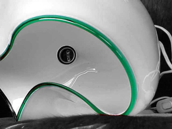 Image 1 of Vistosi Luciano lámpara de mesa de diseño Orsera producción Vistosi Italia años '70