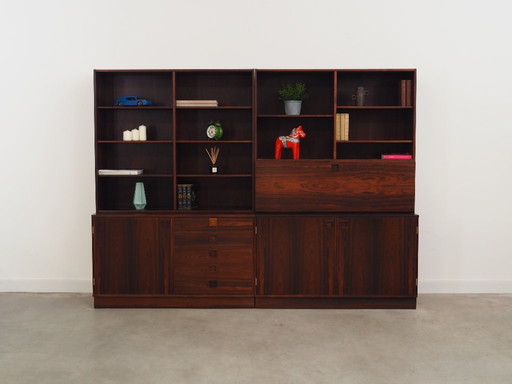 Set of rosewood bookcases, Danish design, 1970s, designer: Peter Løvig Nielsen