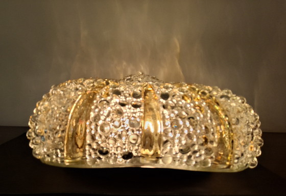 Image 1 of Wunderschöne Deckenleuchte mit Blasenglas, Maison Limburg J60/70 Helena Tynell Stil