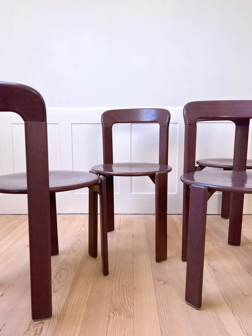 6 x Bruno Rey chairs