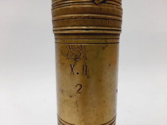 Image 1 of Macinacaffè manuale in ottone turco antico