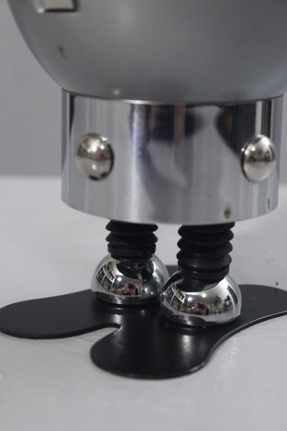 Image 1 of Satco vintage robotlamp van verchroomd metaal, jaren 1970 ontwerp