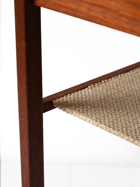 Image 1 of Coppia di comodini scandinavi in teak scuro del 1950