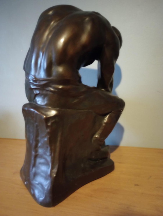 Image 1 of Jules Pierre van Biesbroeck "Ouvrier exténué"