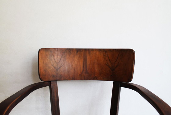 Image 1 of Coppia di sedie Art Déco degli anni '30 di Tatra