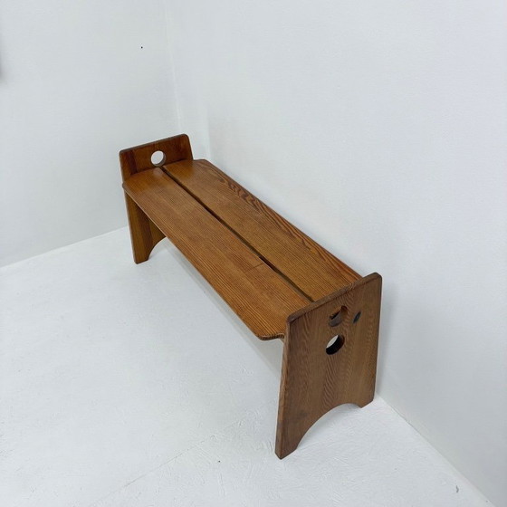 Image 1 of Banco de estilo moderno de mediados de siglo, diseñado por Gilbert Marklund para Furusnickarn AB en la década de 1960.