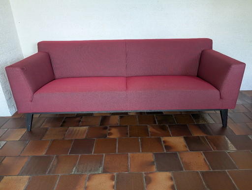 Sofá de 3 plazas Pode Cubb (Kvadrat Steelcut Trio 665) – banken, Textile, Wood