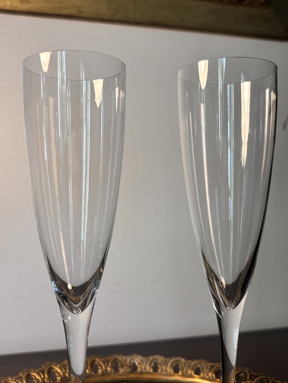 Image 1 of 2 Baccarat champagneglazen
