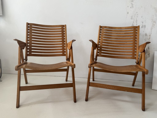 2 x Niko Kralj Rex folding chair