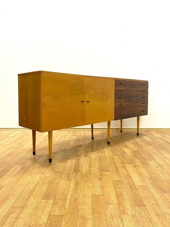 Image 1 of Mid-Century Cabinet by Jitona, Czech Brussels Style, 1960s