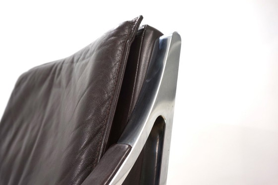 Image 1 of Knoll Art Collection Leder-Loungesessel von Rudolf B. Glatzel, 1970