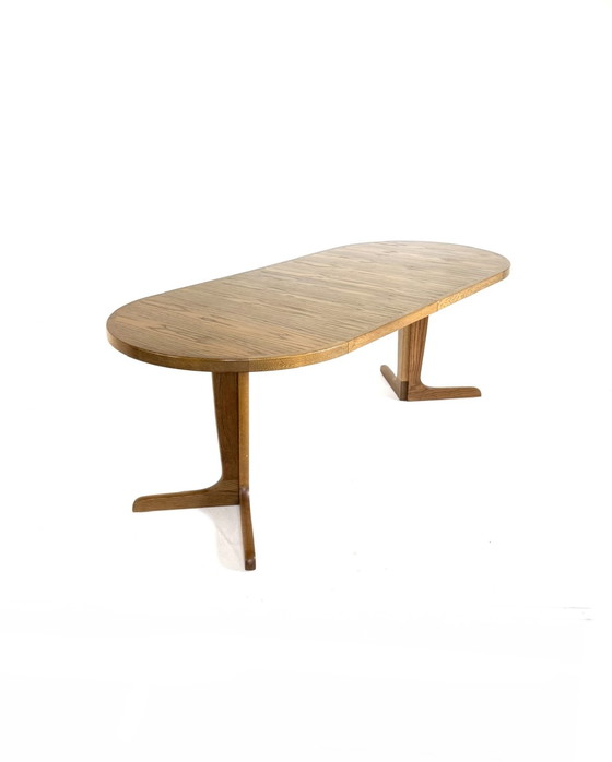 Image 1 of Vintage extendable Danish dining table '60