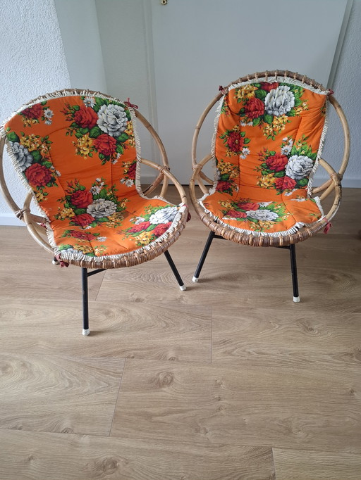 Sillas de cubo vintage