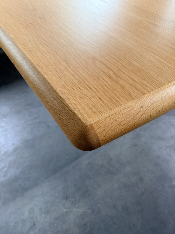 Tavolo allungabile in rovere 'Serie Ann', Van Den Berghe-Pauvers, Belgio, anni '70 – Tavoli da pranzo, Wood (photo 3 of 15)