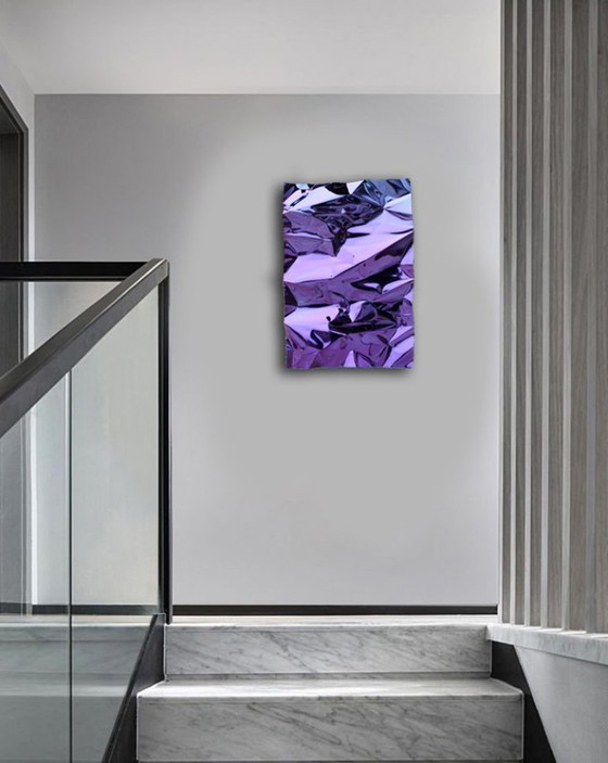 Image 1 of "Paarse golven" premium design