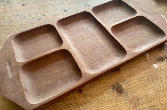 Vintage Teak Schaal/Dienblad – Tafelaccessoires, Wood (photo 3 of 5)