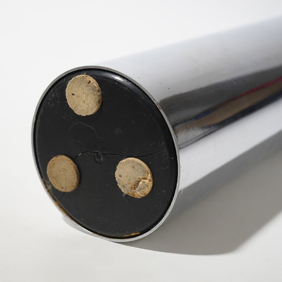 3 chrome-plated metal umbrella stands, 1970s (photo 12 of 13)