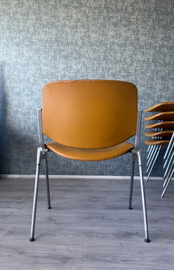 Image 1 of 6 sedie DSC106 di Giancarlo Piretti per Castelli, anni '60