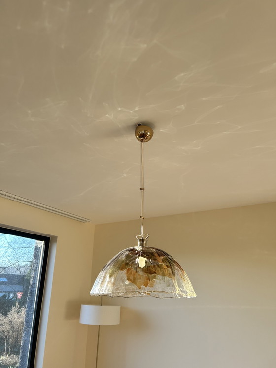 Large Murano Mazzega Ceiling Lamp – Pendant lamps, Murano Glass (photo 4 of 5)