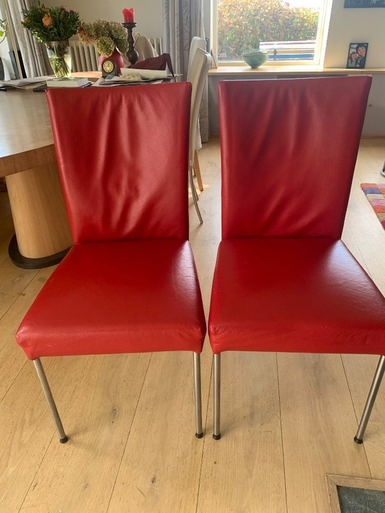 Image 1 of 2 eetkamerstoelen Bert Plantegie