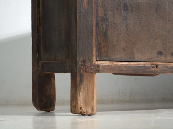Antiek Chinees dressoir van massief hout – China, circa 1930 (photo 17 of 40)