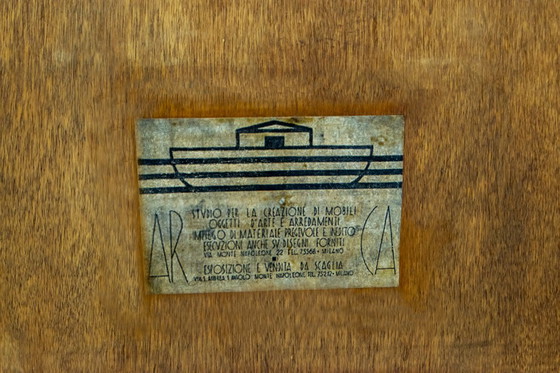 Image 1 of Guglielmo Ulrich, raro mobile bar italiano in noce della metà del secolo scorso, anni '40