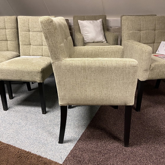 Image 1 of Chaise de salle à manger Nancy de marque privée (ensemble de 4)