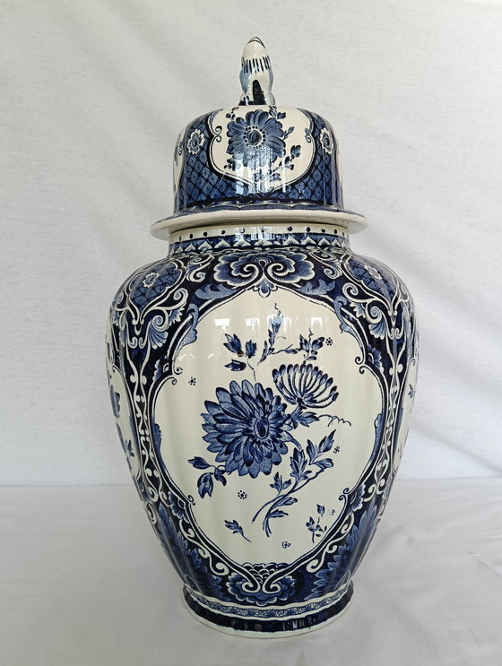 Image 1 of Boch Delft Sphinx XL vase