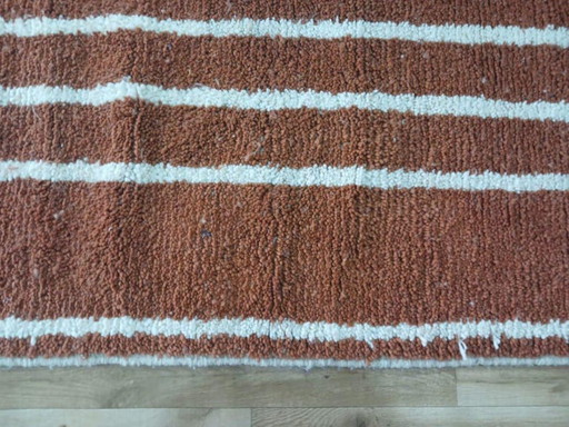 Tapis marocain traditional en laine 250cmx80cm