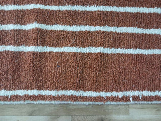 Image 1 of Tapis marocain traditionnel en laine 250cmx80cm