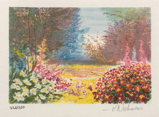 Richard NAHMIAS Petite suite VIII Signed lithograph 1995