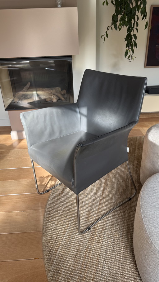 For sale 6 excellent Bert Plantagie dining chairs