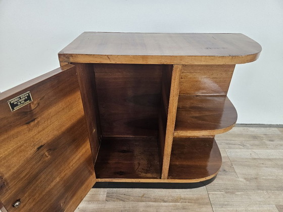 Image 1 of Art Deco bijzettafel uit de jaren 1940