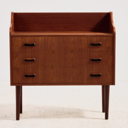 Comodino in teak restaurato – nachtkastjes, Wood