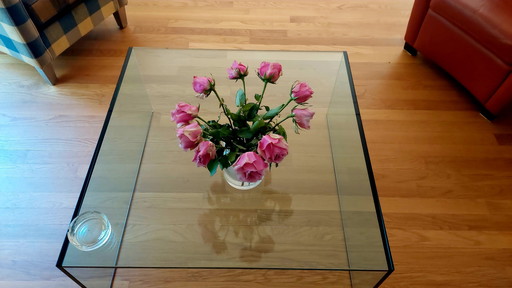 Tonelli glass coffee table
