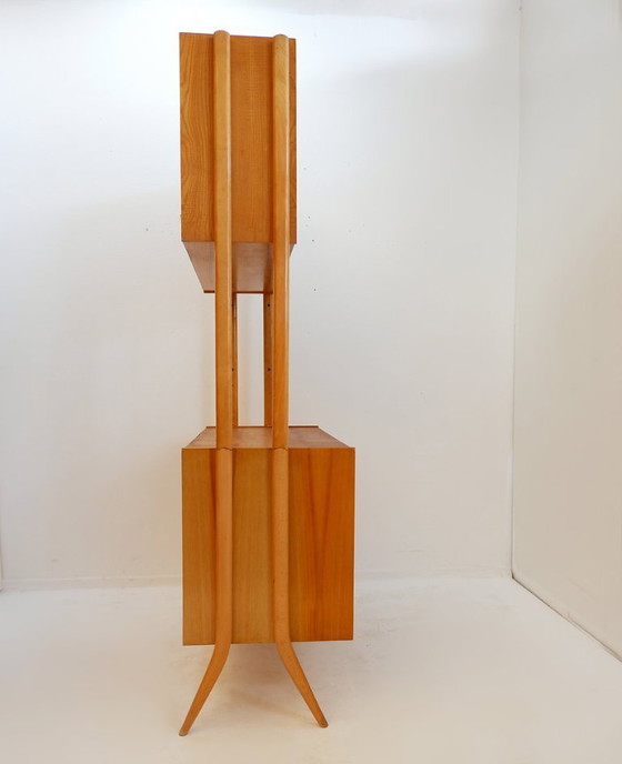 Image 1 of Bibliothèque murale vintage par František Jirák, Tchécoslovaquie 1960