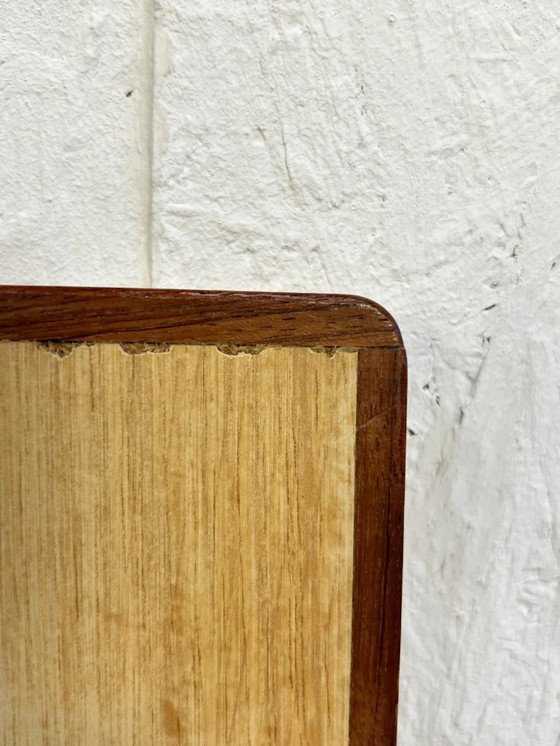 Image 1 of Miroir vintage XL en teck, Scandinavie, années 1970