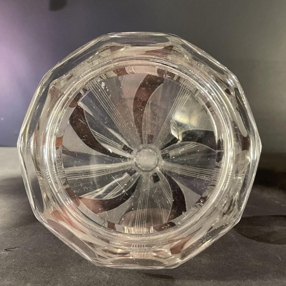 Liqueur Service in Cut Doubled Crystal by Karl Palda, 1930s, Set of 8 – Glass & Decanter, Glass, Art Deco (photo 11 of 12)