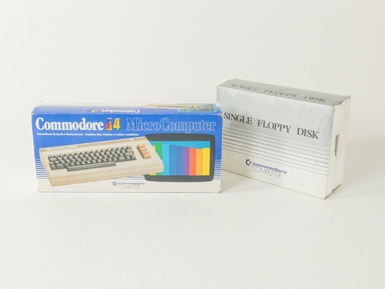 Image 1 of Commodore 64 Complete Set, 1980s, Vintage