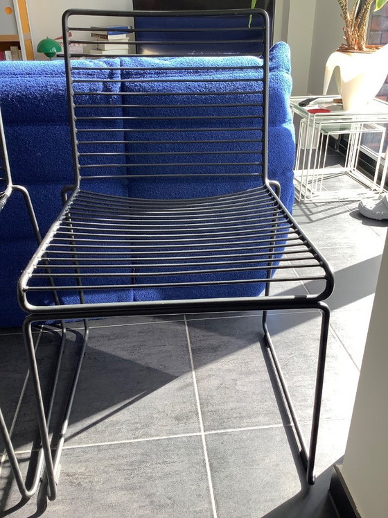 Image 1 of 3 chaises de salle à manger Hay Hee noires
