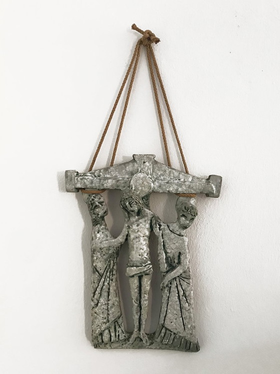 Ceramic Christ Sculpture, 1950s – Grassi (photo 7 of 7)