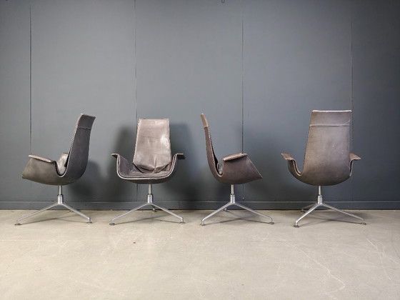 Image 1 of Fk 6725 Stühle von Preben Fabricius & Jørgen Kastholm für Walter Knoll, 1960er – 4er-Set
