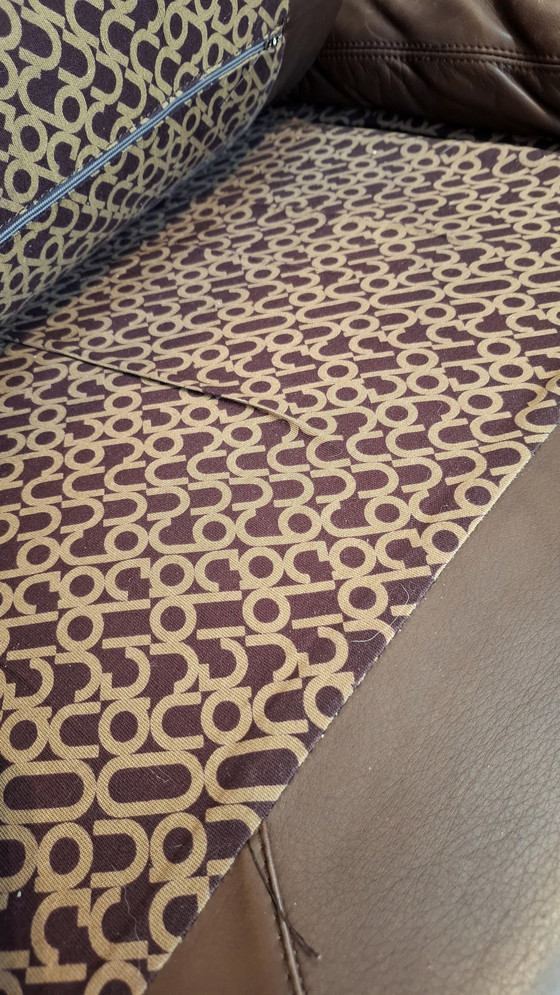 Image 1 of Vintage Brunati leren sofa – jaren 70 design