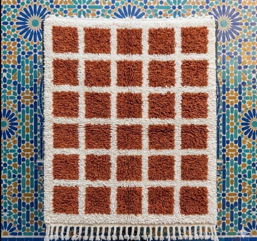 Marokkanischer handgeknüpfter Teppich, 200 cm x 300 cm