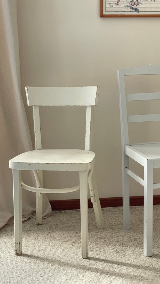 Image 1 of Coppia di sedie da bistrot vintage